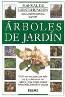 Portada del libro Manual Identificacion. Árboles de jardín - ISBN: 9788480762281