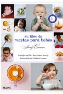 Portada del libro: Mi libro de recetas para bebés