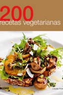 Portada del libro: 200 Recetas vegetarianas