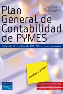 Portada del libro: Plan general de contabilidad para pymes