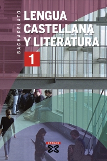 Portada del libro: Lengua castellana y literatura. 1º Bacharelato (2008)