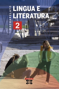 Portada del libro Lingua e literatura 2º Bacharelato (2009)