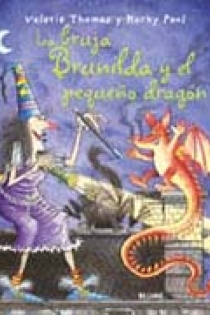 Portada del libro La Bruja Brunilda y el pequeño dragón