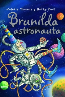 Portada del libro Bruja Brunilda astronauta