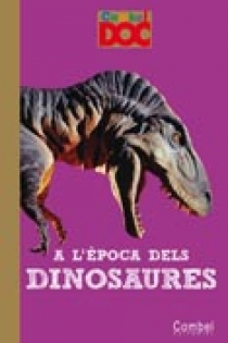 Portada del libro: A l'època dels dinosaures