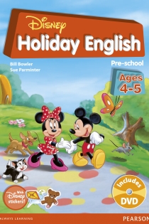 Portada del libro Disney Holiday English Pre-school