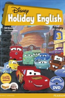 Portada del libro Disney Holiday English Primary 3