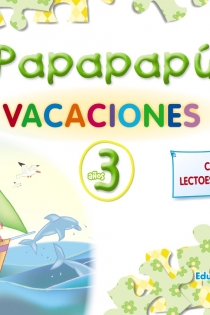 Portada del libro: Papapapú 3. Cuaderno de vacaciones