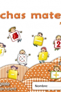 Portada del libro Muchas mates 9. Educación infantil - ISBN: 9788498775846