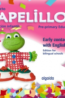 Portada del libro: Papelillos Pre-Primary Education. Early contact with English. Age 4. Edition for bilingual schools