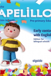 Portada del libro Papelillos Pre-Primary Education. Early contact with English. Age 5. Edition for bilingual schools