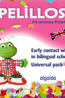 Portada del libro: Papelillos: Pre-Primary proyect. Early contact with English in bilingual schools. Age 4. Universal Pack