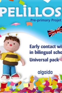 Portada del libro Papelillos: Pre-Primary proyect. Early contact with English in bilingual schools. Age 5. Universal Pack
