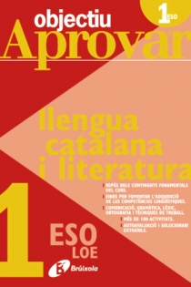 Portada del libro: Objectiu aprovar LOE Llengua catalana i literatura 1r ESO