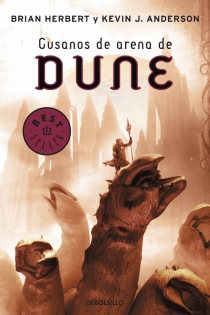 Portada del libro Gusanos de arena de Dune (Dune 8)