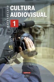Portada del libro Cultura Audiovisual 1º Bacharelato (2010)