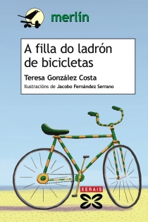 Portada del libro: A filla do ladrón de bicicletas