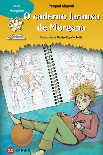 Portada del libro O caderno laranxa de Morgana