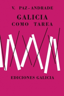 Portada del libro: Galicia como tarea. Facsímile