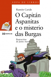 Portada del libro: O Capitán Aspanitas e o misterio das Burgas