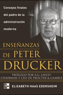 Portada del libro: Enseñanzas de Peter Drucker