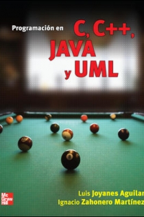 Portada del libro Programación en C/C++, Java y UML