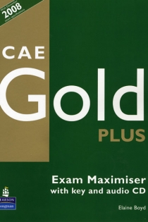 Portada del libro: CAE Gold PLus Maximiser and CD with key Pack