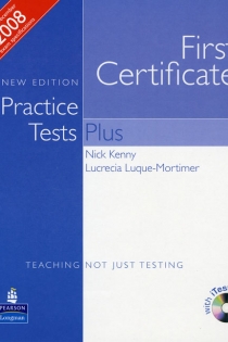 Portada del libro Practice Tests Plus FCE New Edition Students Book without Key and CD-ROM Pack - ISBN: 9781405881241