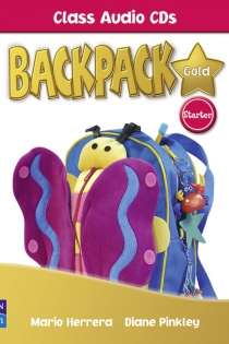 Portada del libro Backpack Gold Starter Class Audio CD New Edition - ISBN: 9781408243664