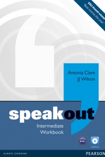 Portada del libro: Speakout Intermediate Workbook No Key and Audio CD Pack