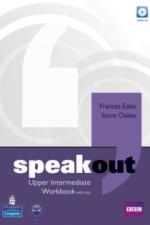 Portada del libro Speakout Upper Intermediate Workbook with Key and Audio CD Pack