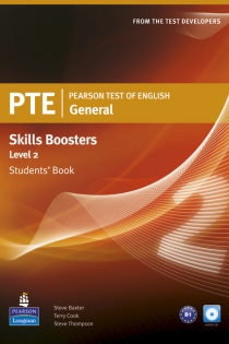 Portada del libro: Pearson Test of English General Skills Booster 2 Students' Book and CDPack