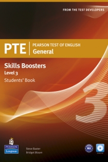 Portada del libro Pearson Test of English General Skills Booster 3 Students' Book and CDPack