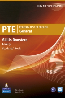 Portada del libro Pearson Test of English General Skills Booster 5 Students' Book and CDPack - ISBN: 9781408267851