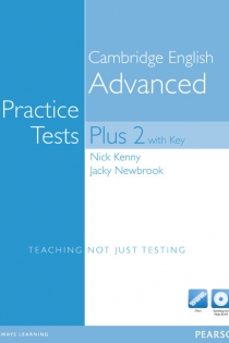 Portada del libro Practice Tests Plus CAE 2 New Edition Students Book with key with Multi-ROM and audio CD Pack