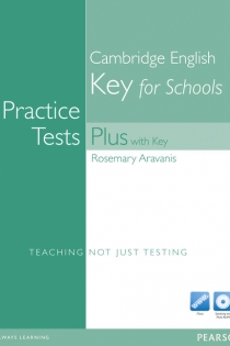 Portada del libro: Practice Test Plus KET for Schools witch Key witch Multi ROM and audio CD Pack