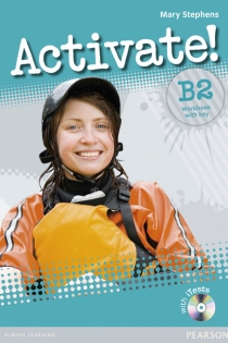 Portada del libro: Activate! B2 Workbook with Key and CD-ROM Pack