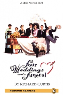 Portada del libro: Penguin Readers 5: Four Weddings and a Funeral Book and MP3 Pack
