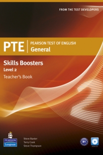 Portada del libro Pearson Test of English General Skills Booster 2 Teacher's Book and CDPack