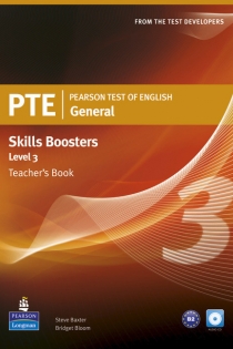 Portada del libro Pearson Test of English General Skills Booster 3 Teacher's Book and CDPack - ISBN: 9781408277942