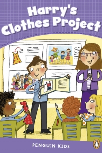 Portada del libro: Penguin Kids 5 Harry's Clothes Project Reader CLIL