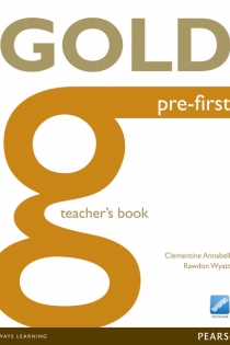 Portada del libro Gold Pre-First Teacher's Book - ISBN: 9781447907282