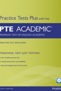 Portada del libro: Pearson Test of English Academic Practice Tests Plus and CD-ROM with Key