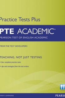 Portada del libro Pearson Test of English Academic Practice Tests Plus and CD-ROM without key pack