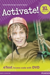 Portada del libro: Activate! B1 Students' Book eText Access Card with DVD