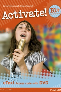 Portada del libro Activate! B1+ Students' Book eText Access Card with DVD