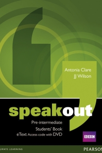 Portada del libro Speakout Pre-Intermediate Students' Book eText Access Card with DVD