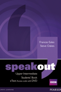 Portada del libro: Speakout Upper Intermediate Students' Book eText Access Card with DVD