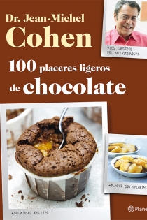 Portada del libro 100 placeres ligeros de chocolate