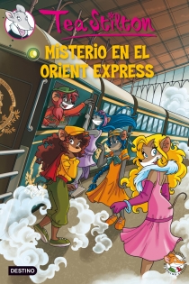 Portada del libro: Misterio en el Orient Express